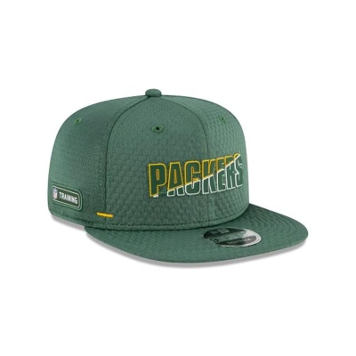 Green Bay Packers Gorra | New Era NFL Official Summer Sideline 9fifty Snapback Cap Mexico - Verdes
